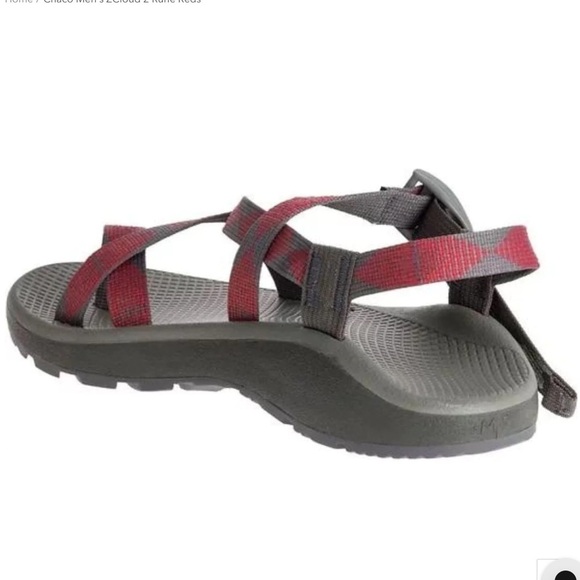Chaco Men’s ZCloud 2 Rune Reds Sport Sandal Size 13 main image 5